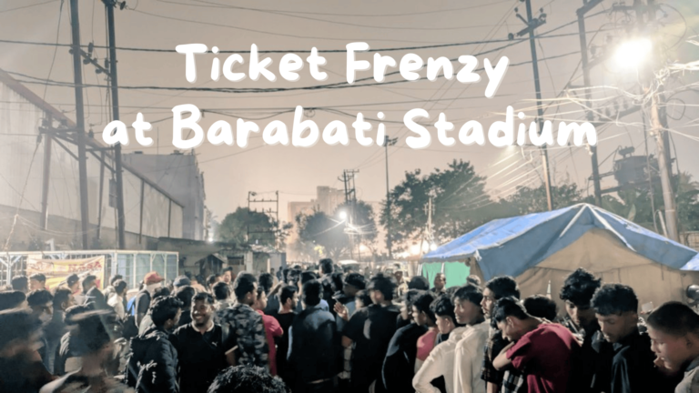 Ticket Frenzy at Barabati Stadium