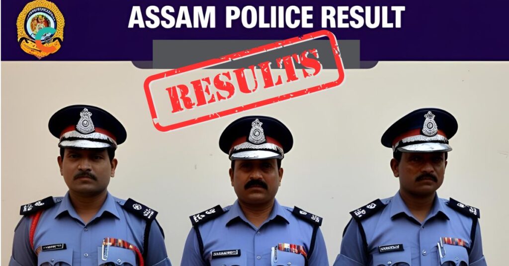 assam police result