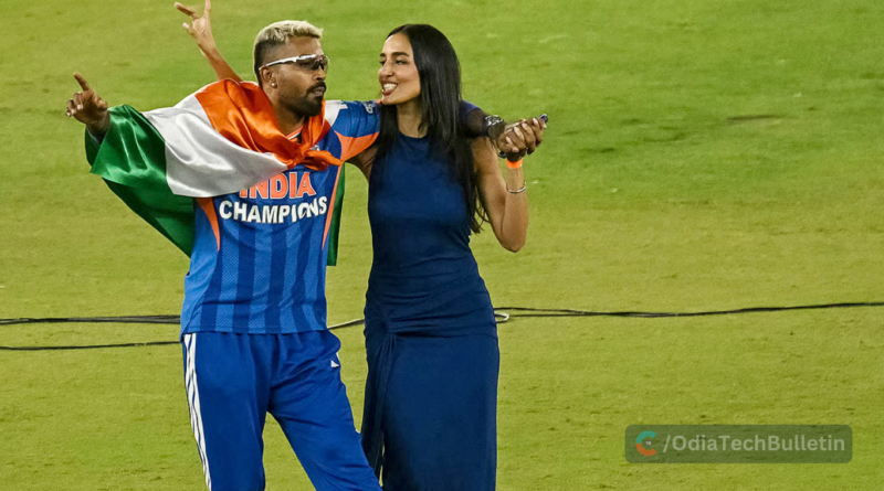 Pandya in trouble with the national flag